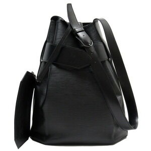 Louis Vuitton Epi Sac de Paul Noir Black Shoulder Bag Black Leather
